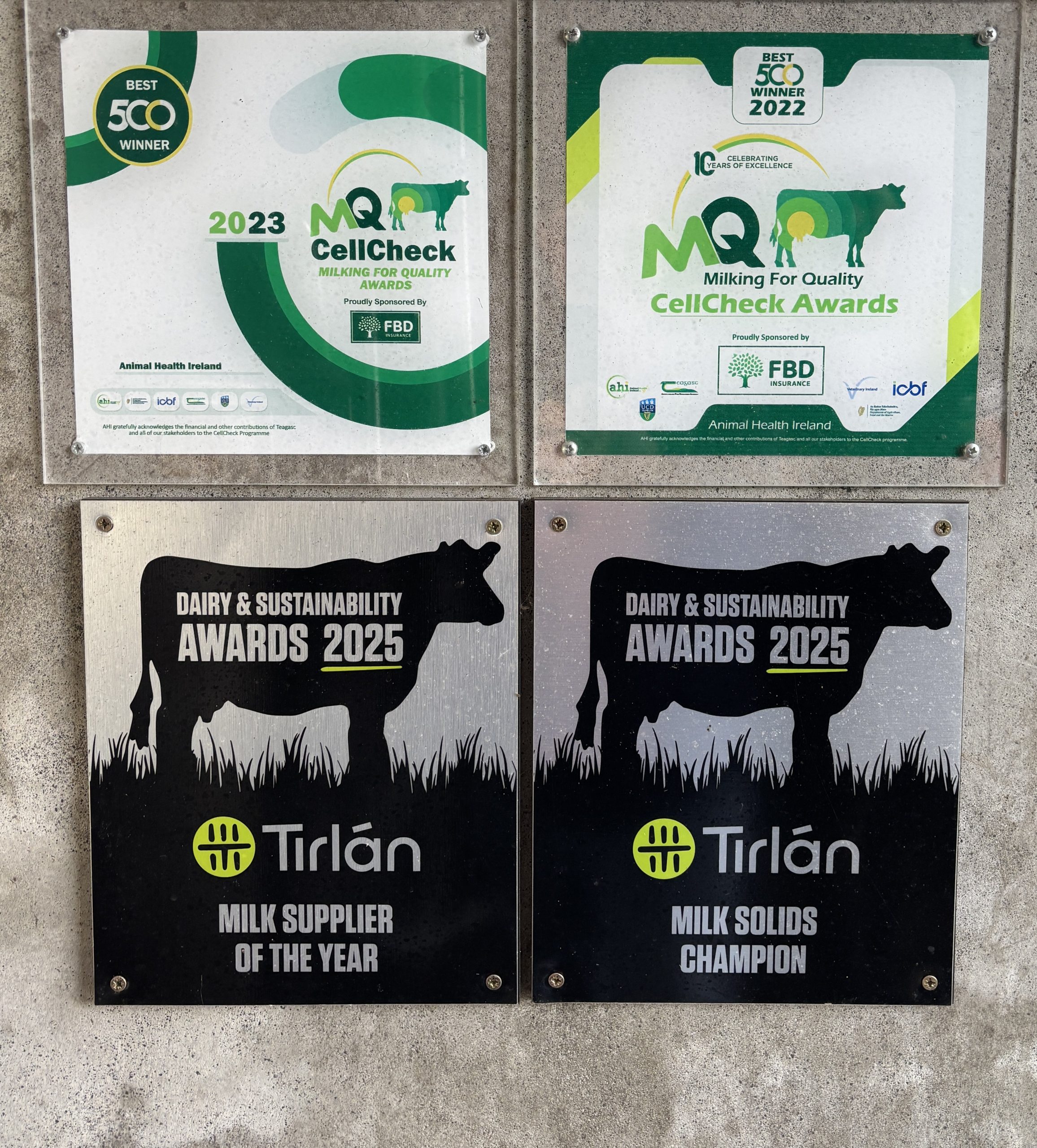 John joked that he did not yet have his 2025 CellCheck award up yet.