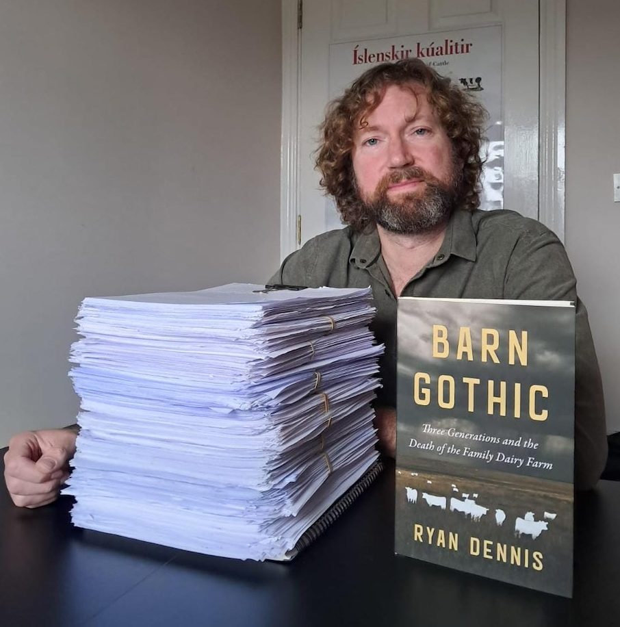 Ryan Dennis, with his published memoir