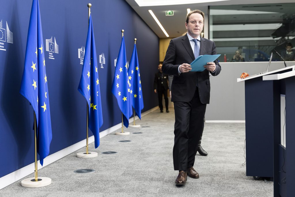 Commissioner Oliver Varhelyi Source: European Union, 2025