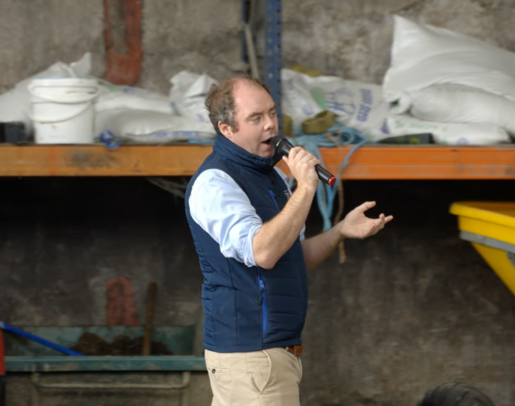David Magee speaking on animal nutrition