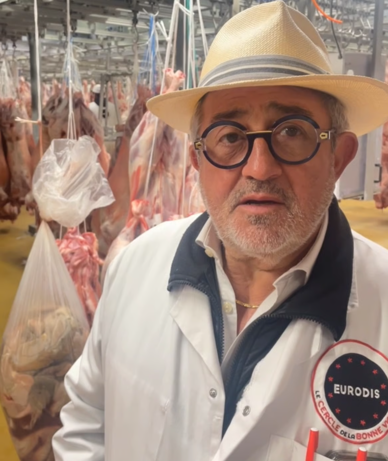 Francis Fauchere from Eurodis Viande trades 1,000 lambs/day at Rungis