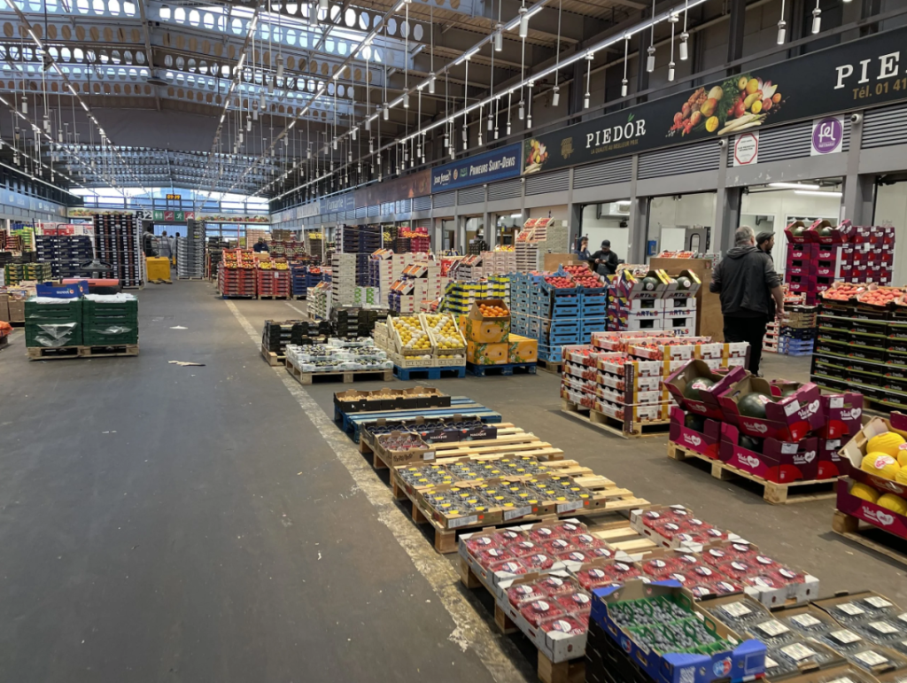 The fruit market at Rungis