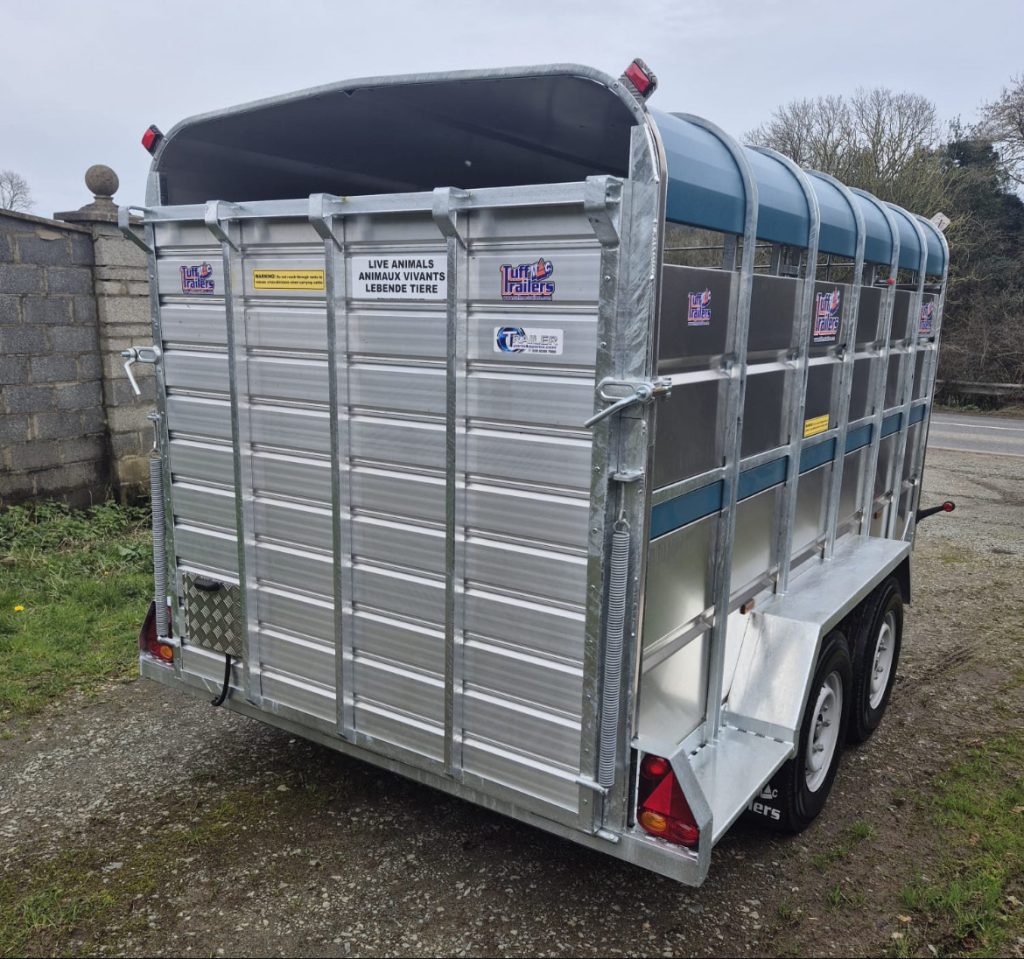 Another angle of the stolen Tuff Mac (12X6) cattle trailer