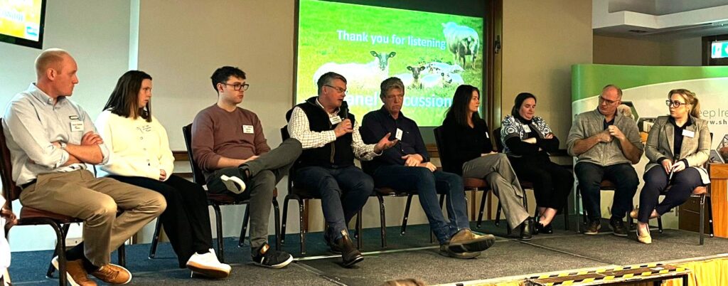 The panel discussion at the event