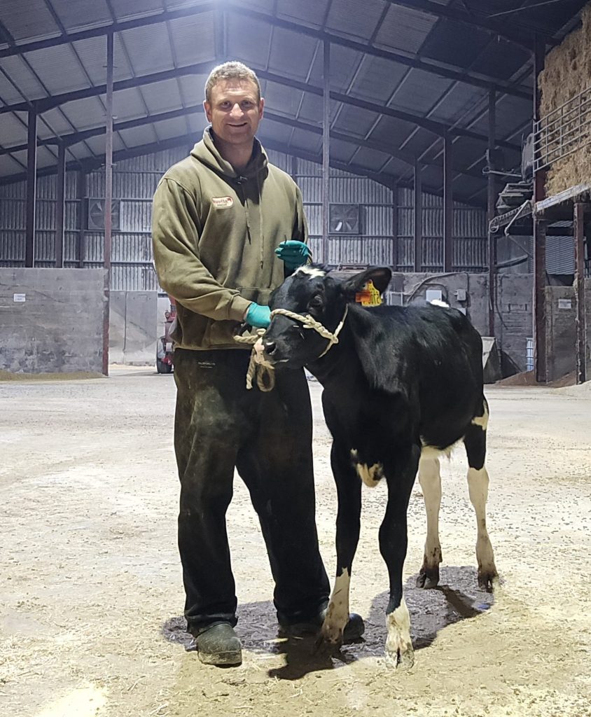 David Irwin from Redhouse Holsteins