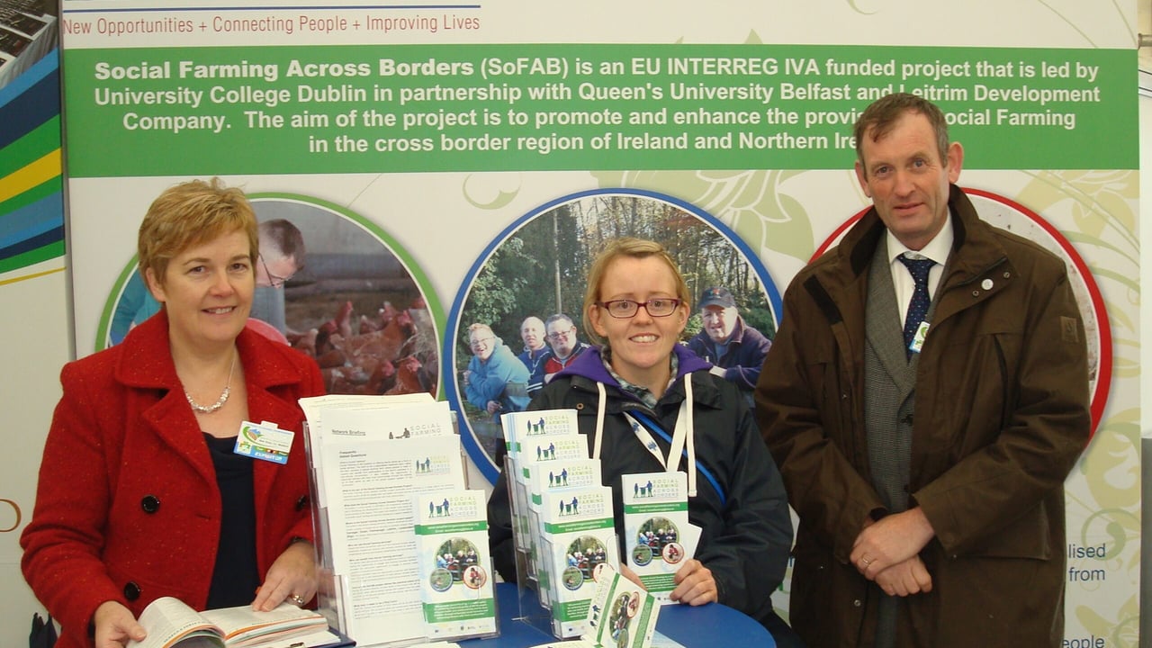 Helen Doherty, project administrator, Aoibéann Walsh, project research assistant; Paul Henry, project co-ordinator
