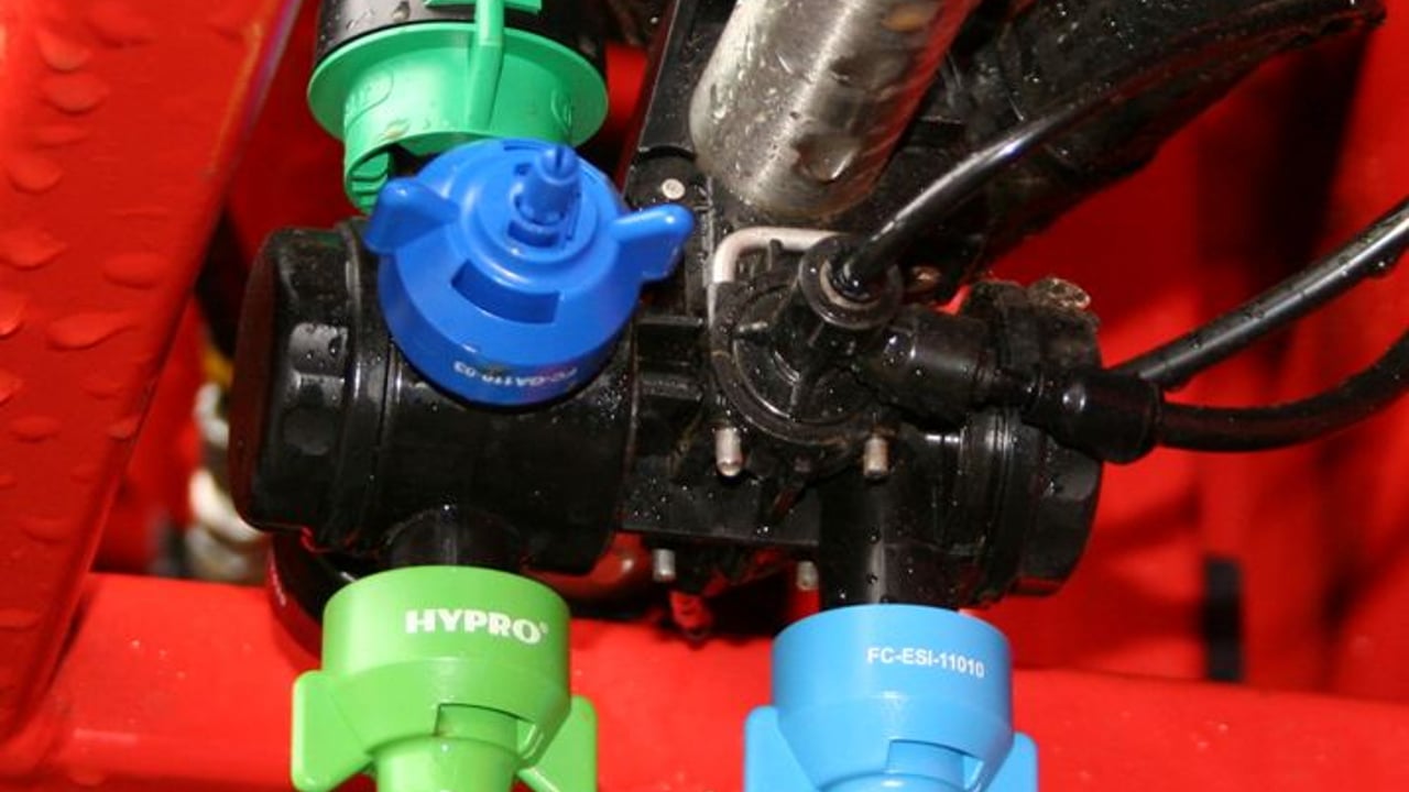 New spraying system developed by Pentair Hypro 