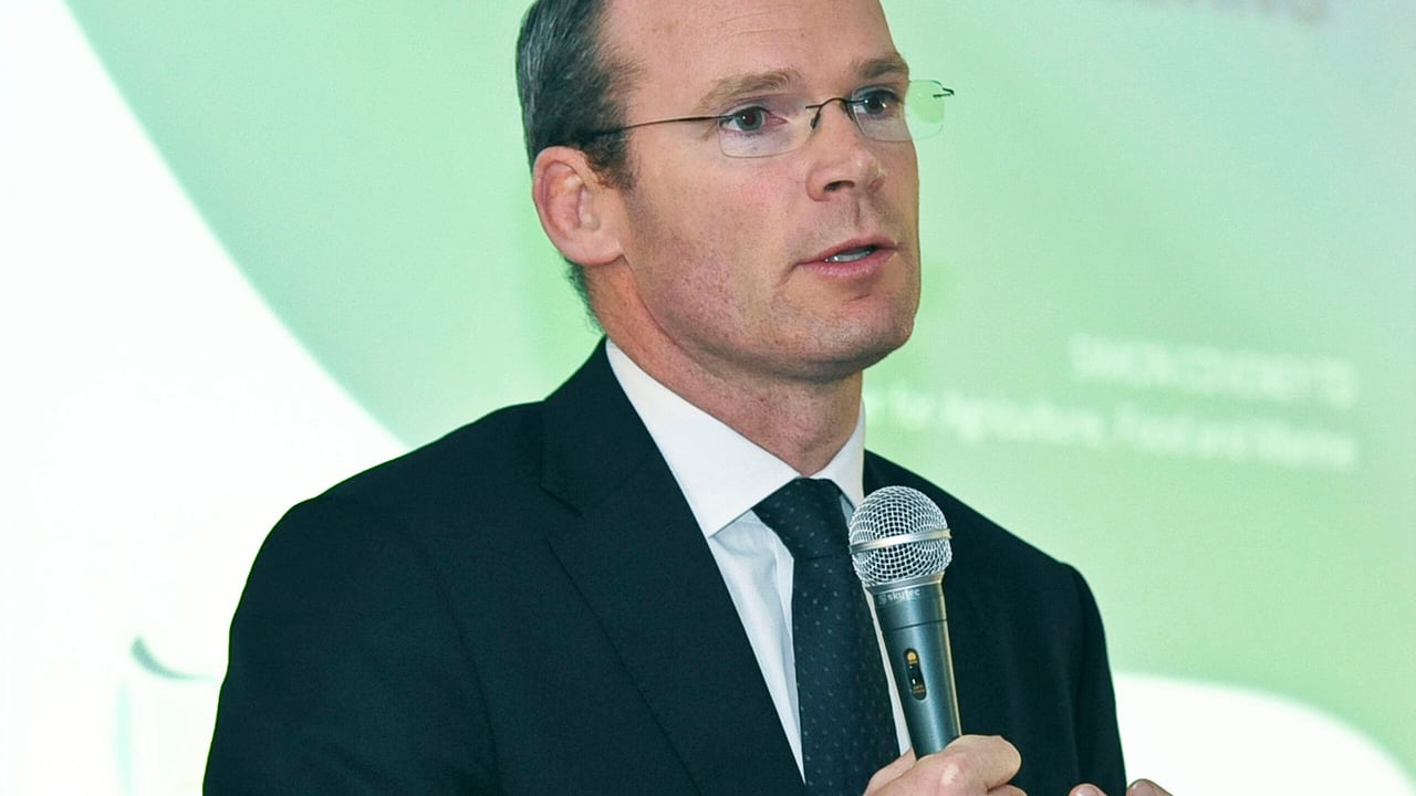 Simon Coveney, Minister for Agriculture, Food and Marine.