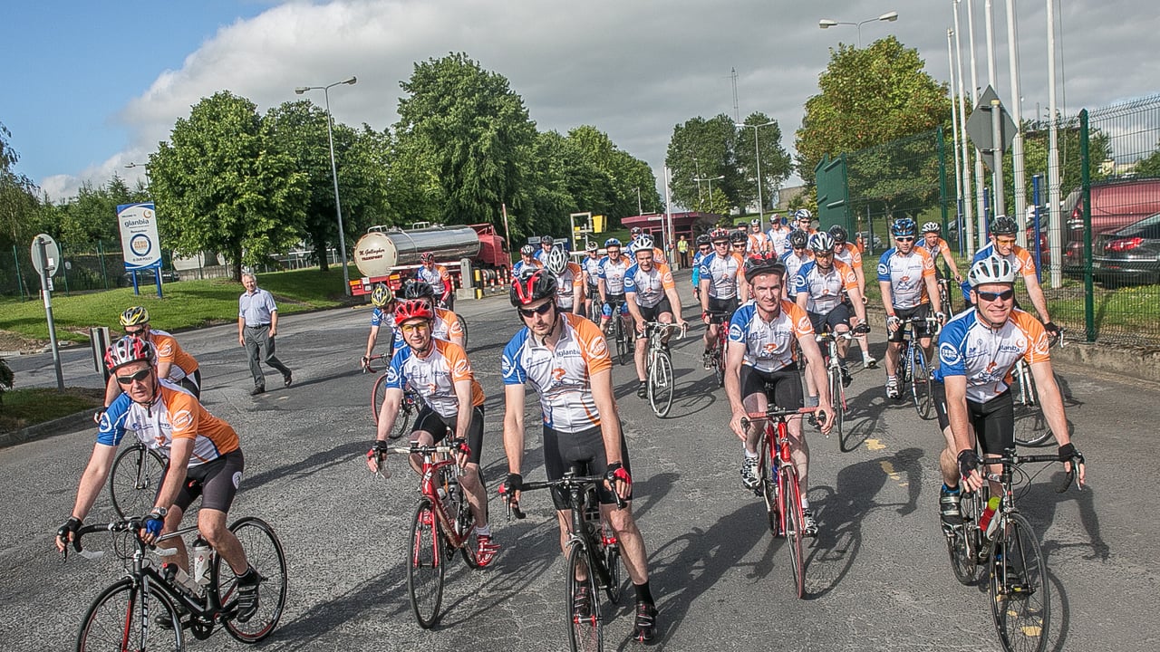 Setting off yesterday from Ballyragget!