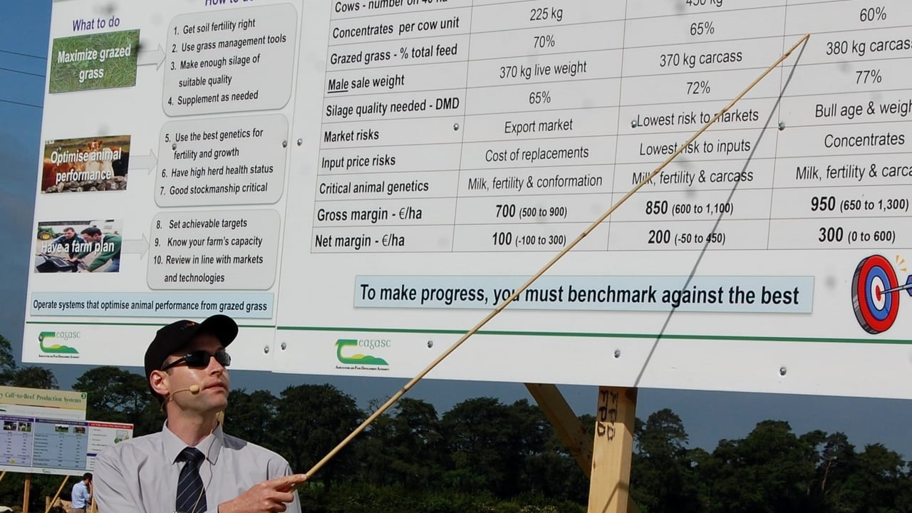 Teagasc's Paul Croson at Beef 2014