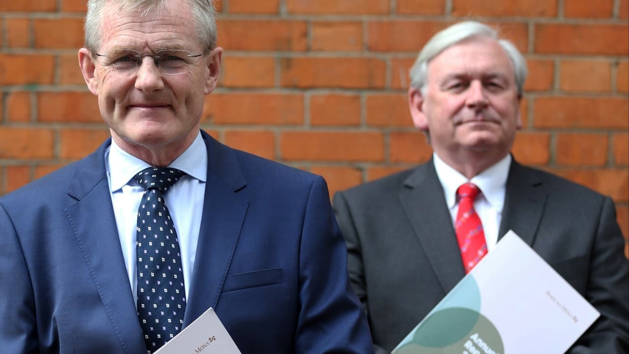 Pictured are Bord na Móna’s Gabriel D’Arcy, CEO and John Horgan, Chairman.
