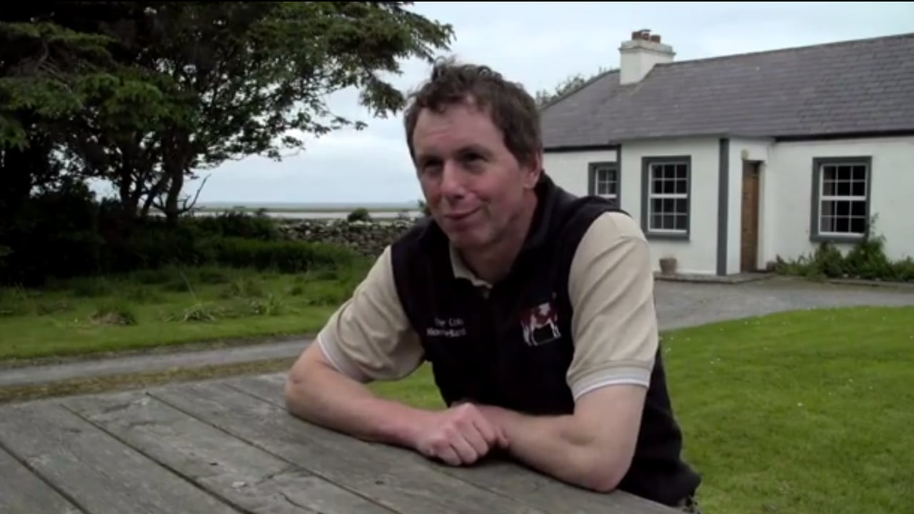 Richard Austin at home in Mayo.