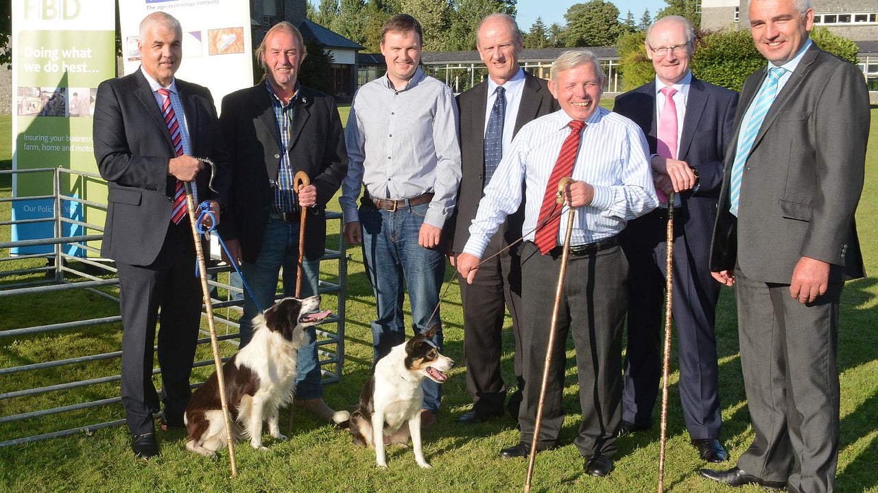 The launch of the International Sheepdog Trials. 