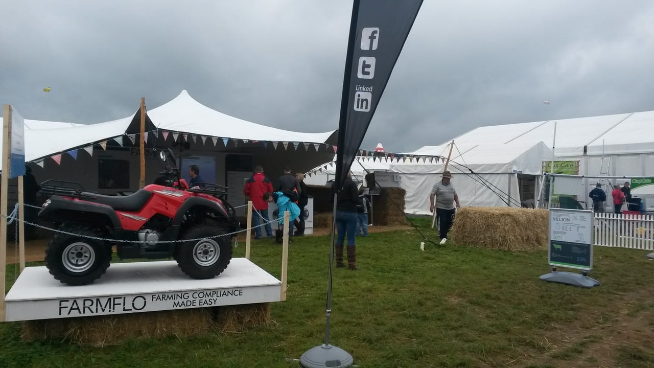 Farmflo at the National Ploughing Championships. 