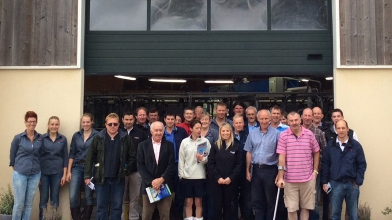 A selection of the Irish farmers, who enjoyed this year's Alltech’s Global Dairy &amp; Beef event in France
