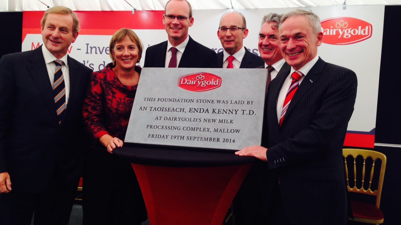 Dairygold recently unveiled expansion of its site in Mallow. 