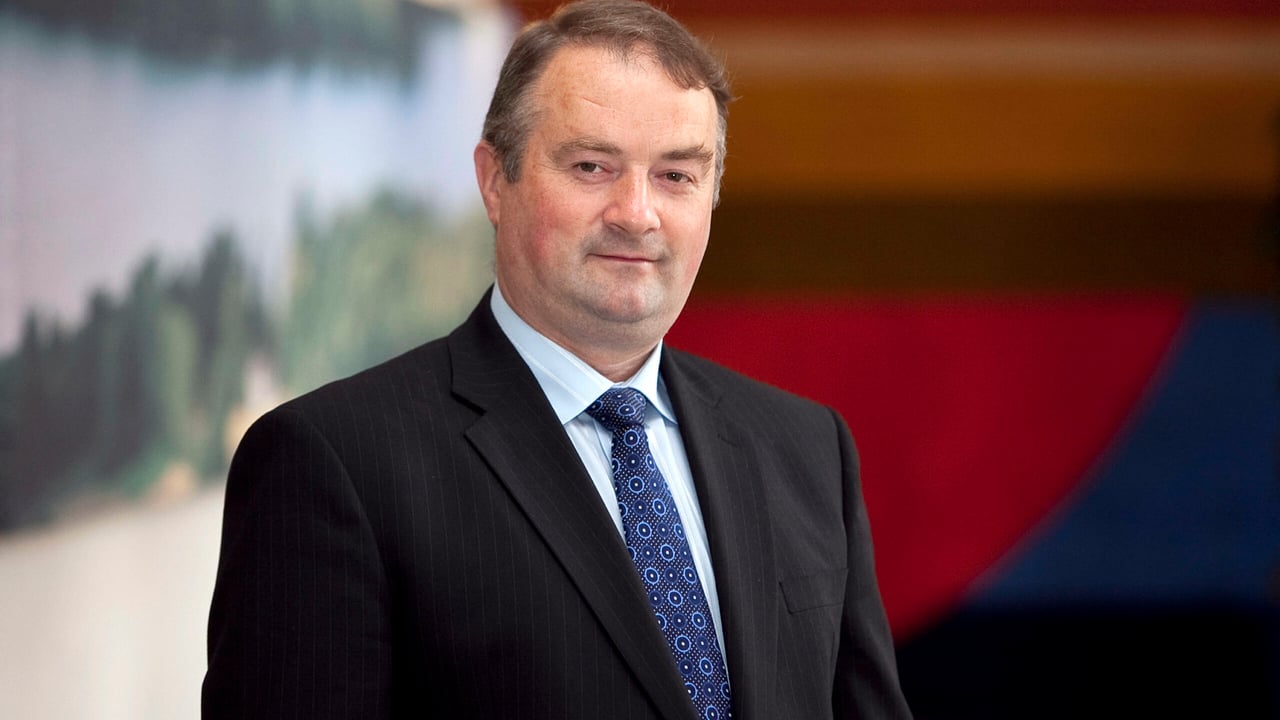 ICOS President, Bertie O’Leary.
