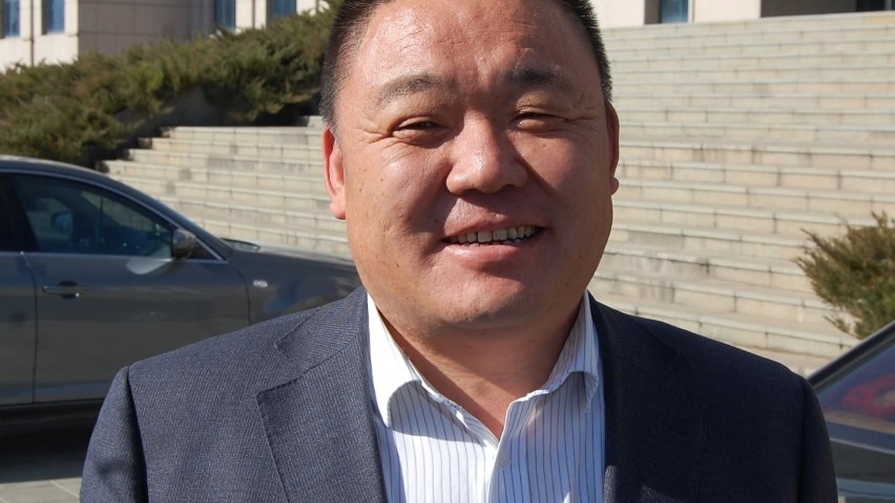 Pic attached of to Meng Niu Dairy Group Production Manager Mr Jiannjun Han.
