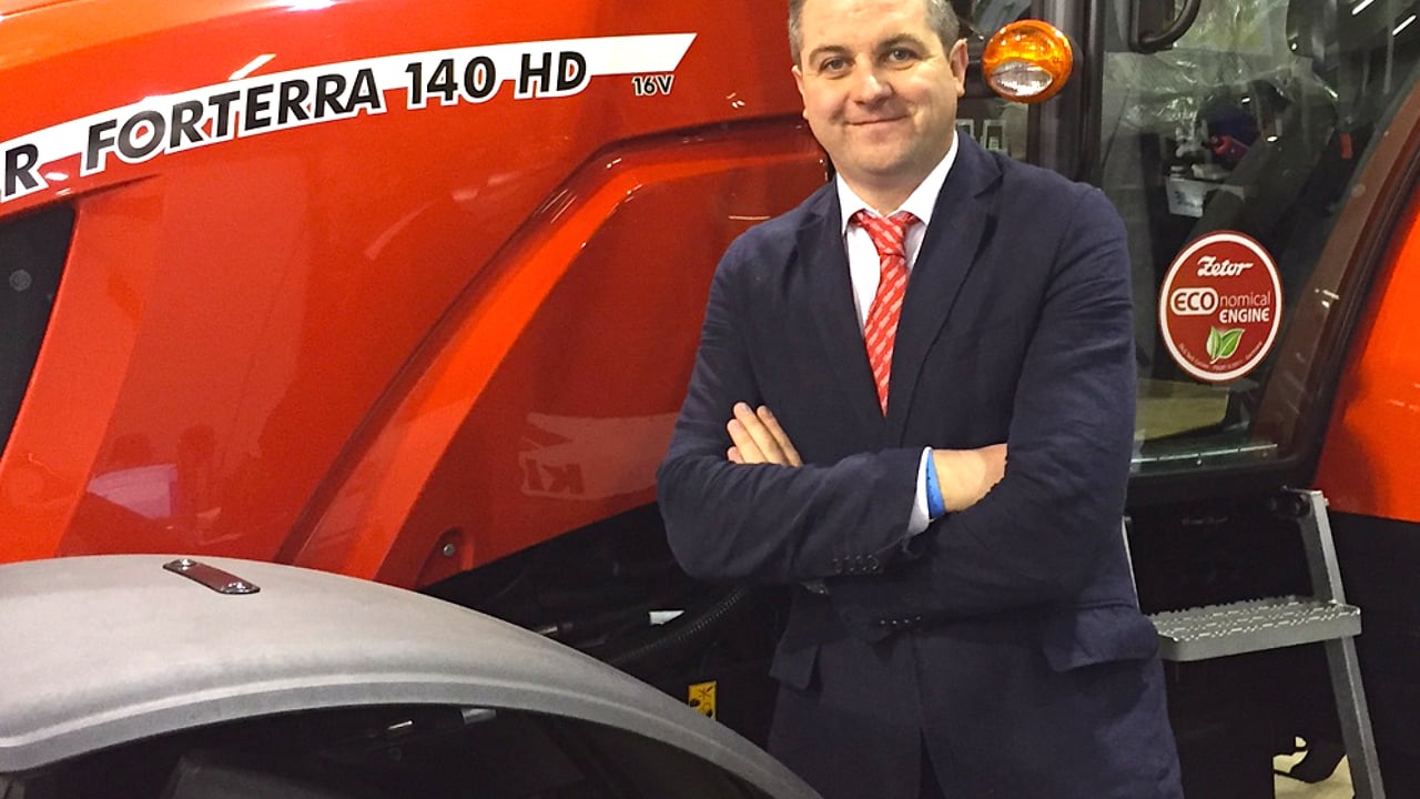 Will Doyle of Zetor tractors 