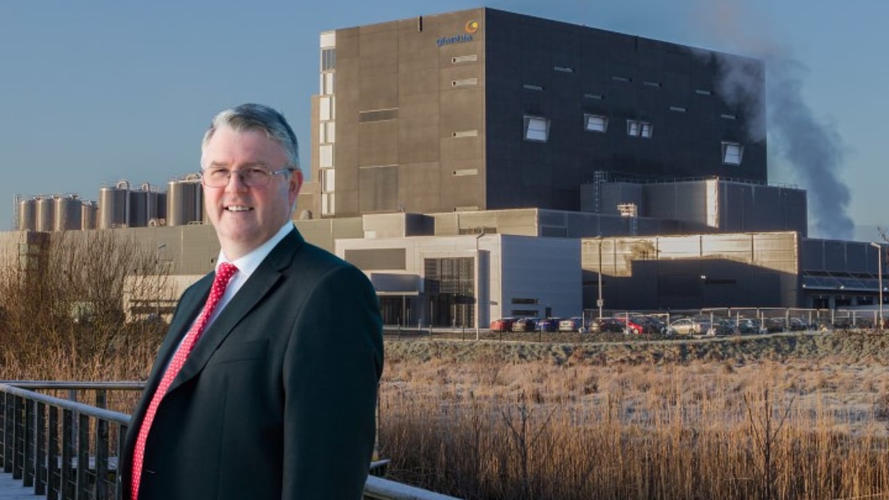 Jim Bergin CEO of Glanbia Ingredients Ireland 