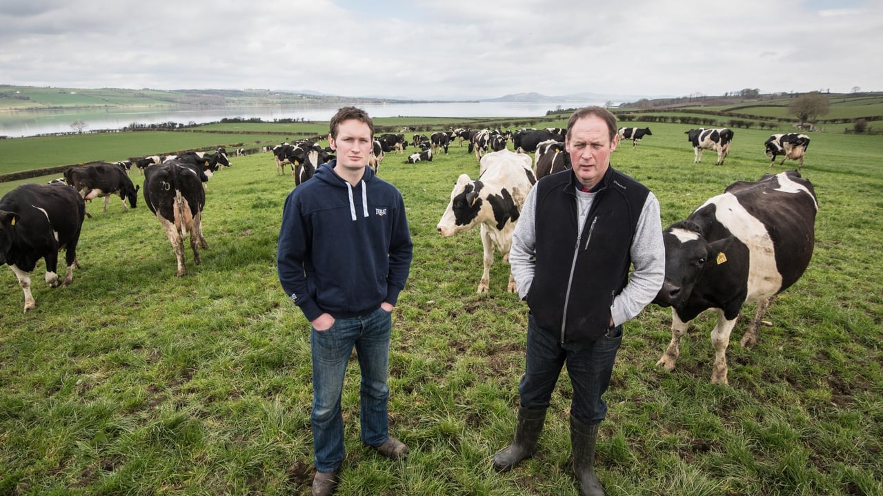 Manorcunningham farmers John Russell and his son John