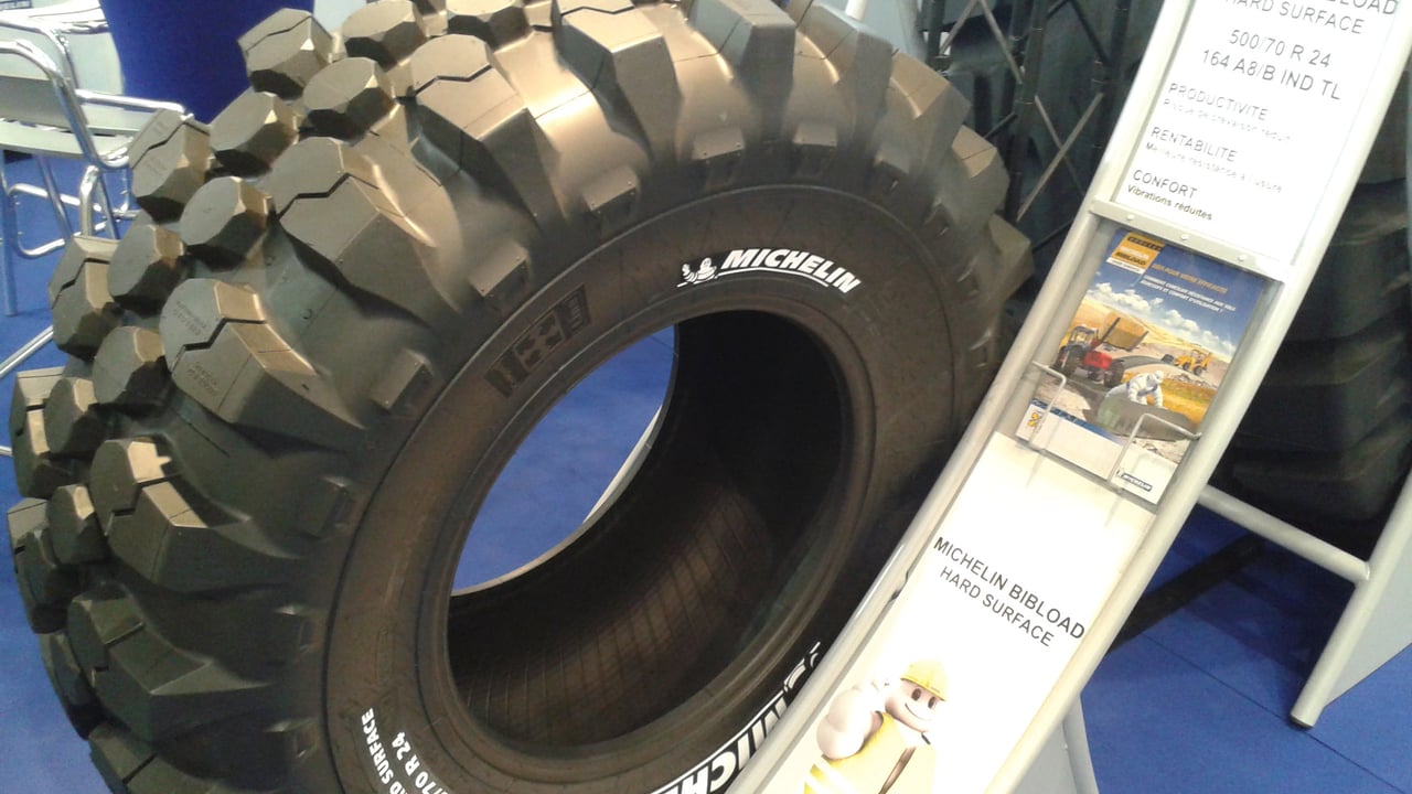 The new Michelin 500/70 R24 tyre