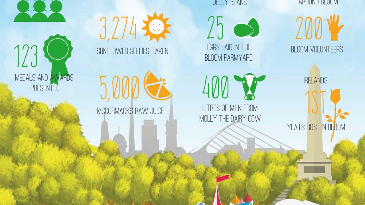 Bloom 2015 in numbers: Bord Bia