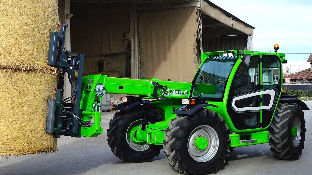 The Merlo TF35.7 telehandler