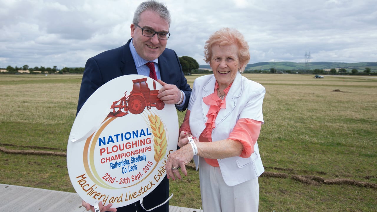 NPA Managing Director Anna May McHugh and Christy Doherty FBD's Head of Farm and Business 