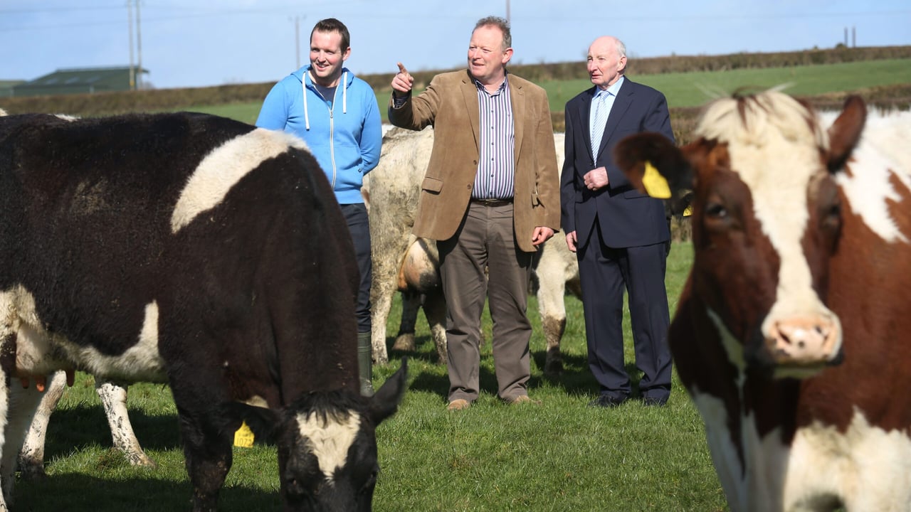 IFA National Dairy Chairman Sean O'Leary (Centre)
