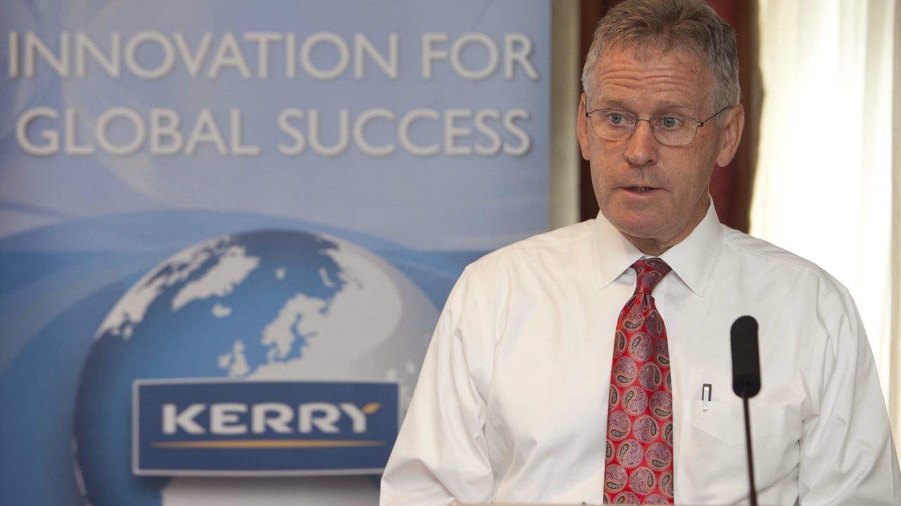 Former Kerry Group CEO Stan McCarthy