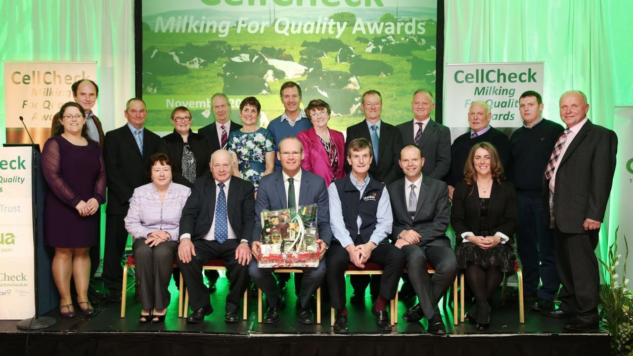 The top 10 Cellcheck winners for milking quality