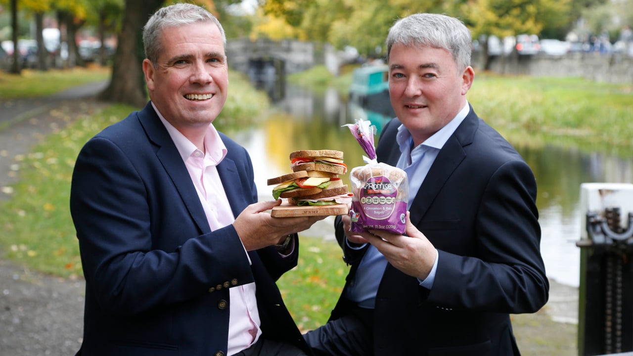 Ciaran Lally and Declan Gallagher of Gallagher's Bakery, were winners in both the Export and Entrepreneurial categories