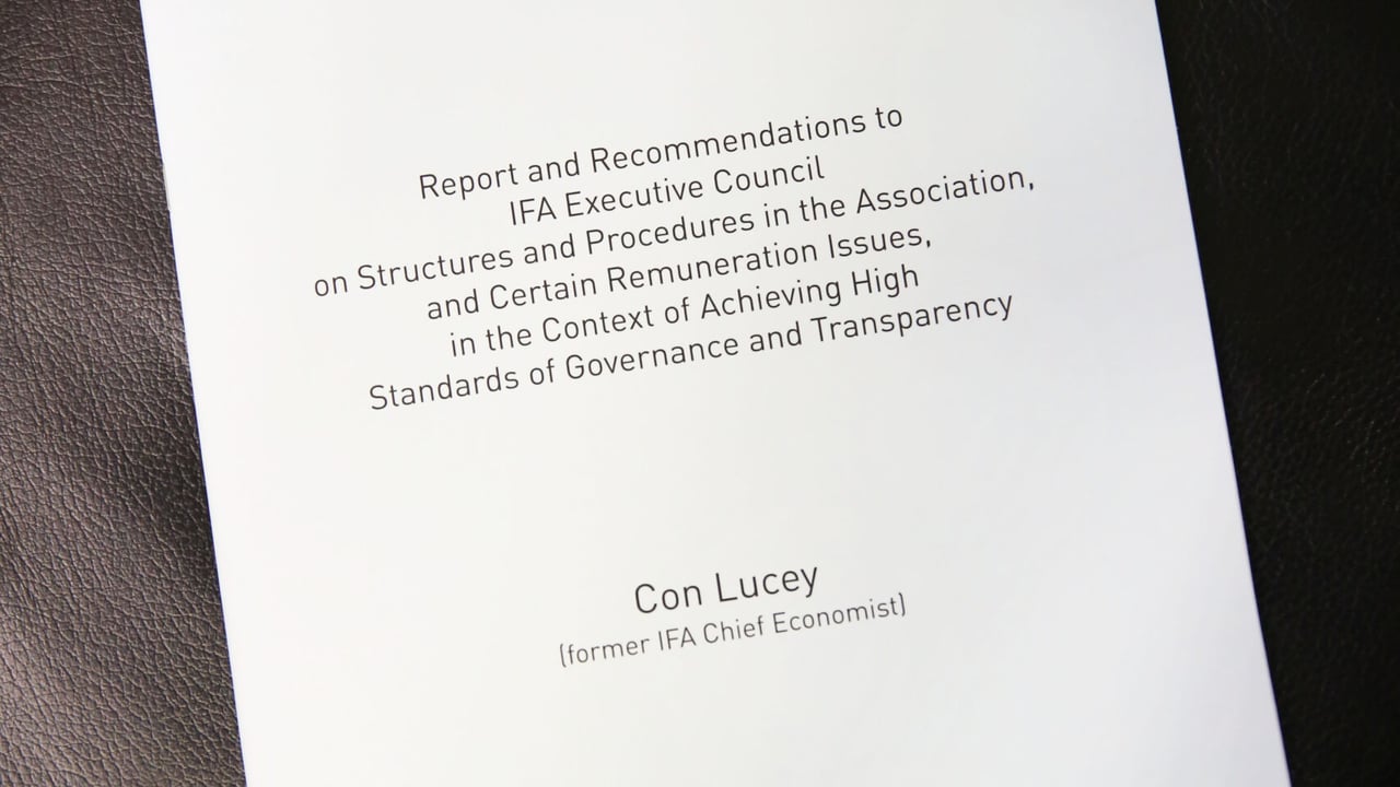 Con Lucey report. Picture:  Finbarr O'Rourke