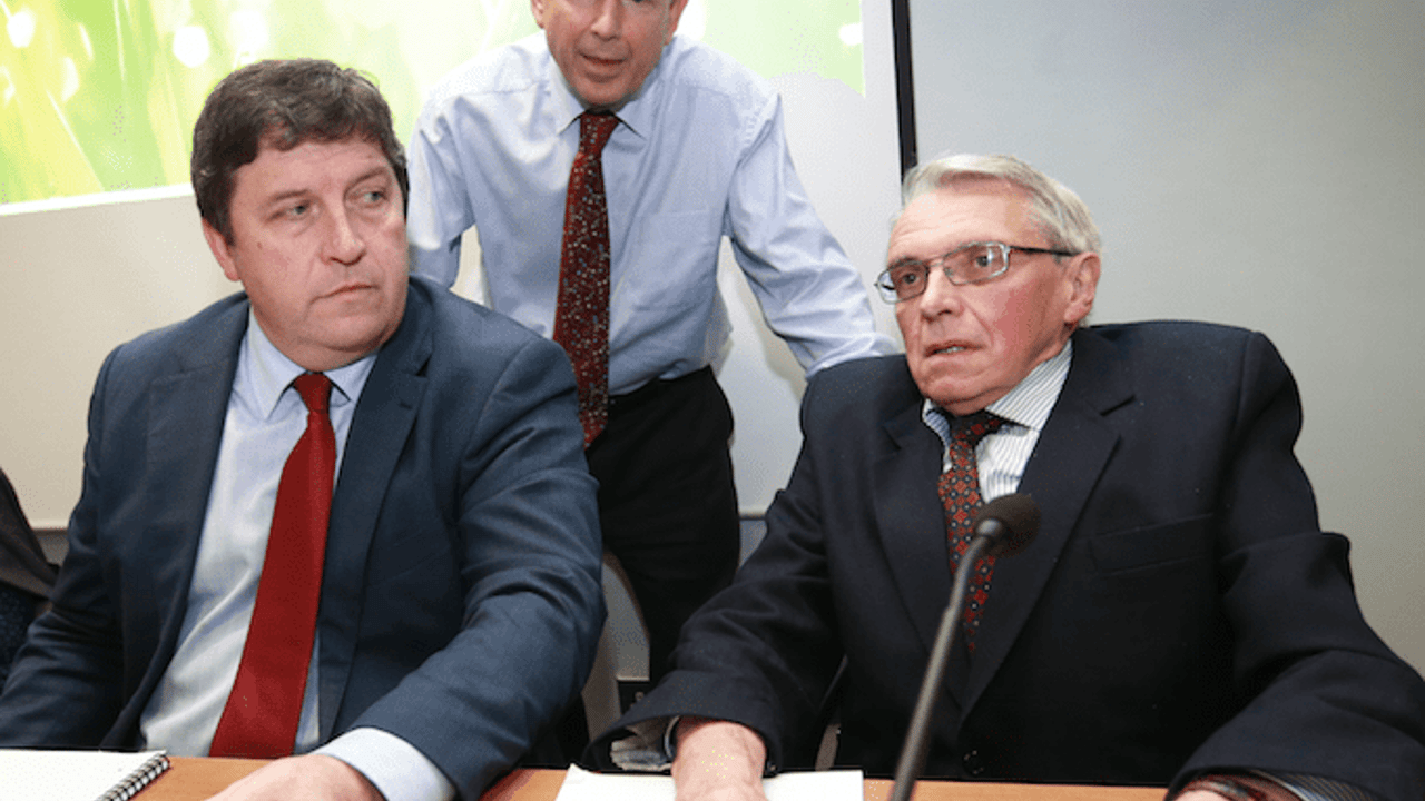 Tim O'Leary, Bryan Barry and Con Lucey.