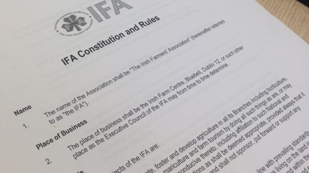 IFA Rules and Constitution