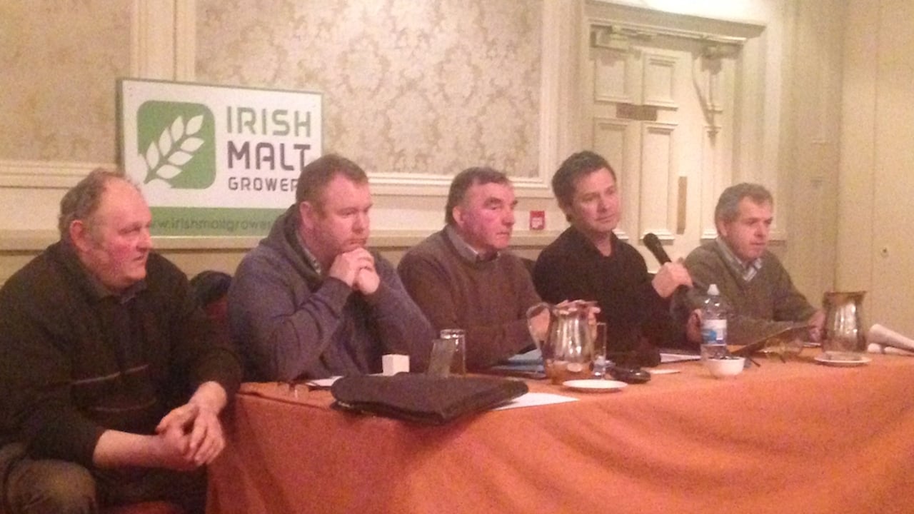 Irish Malt Growers meeting.