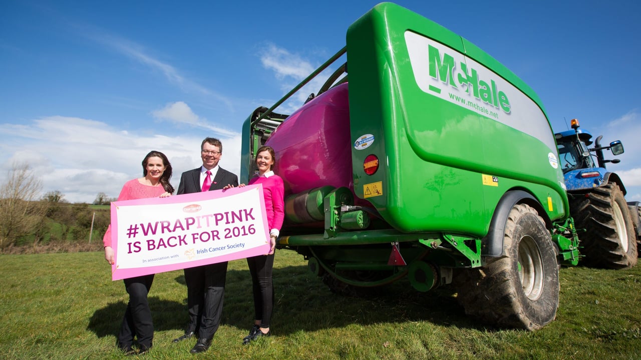 Susie Cunningham, Irish Cancer Society, John O'Carroll, Head of Retail, Dairygold and Gillian Foley, Marketing Manager, Dairygold