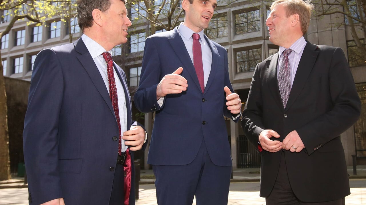 IFA President Joe Healy and Minister for Agriculture, Michael Creed