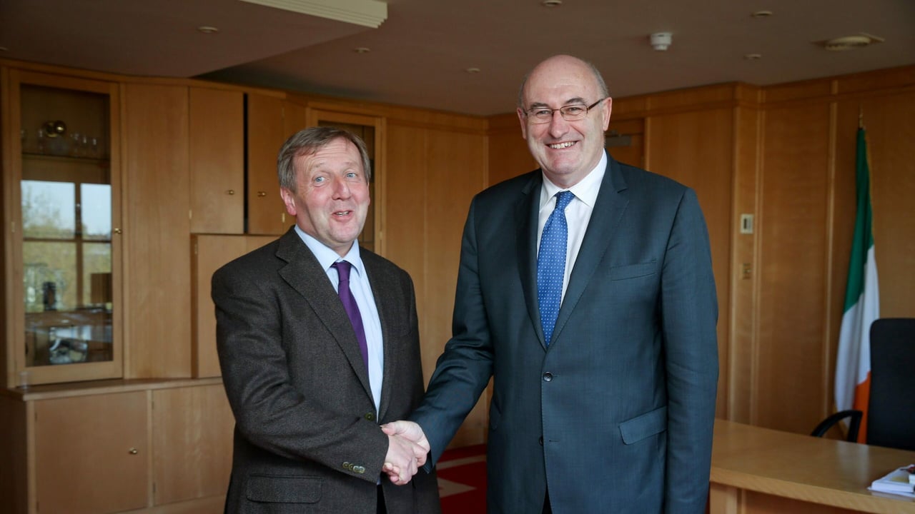 Michael Creed with Phil Hogan