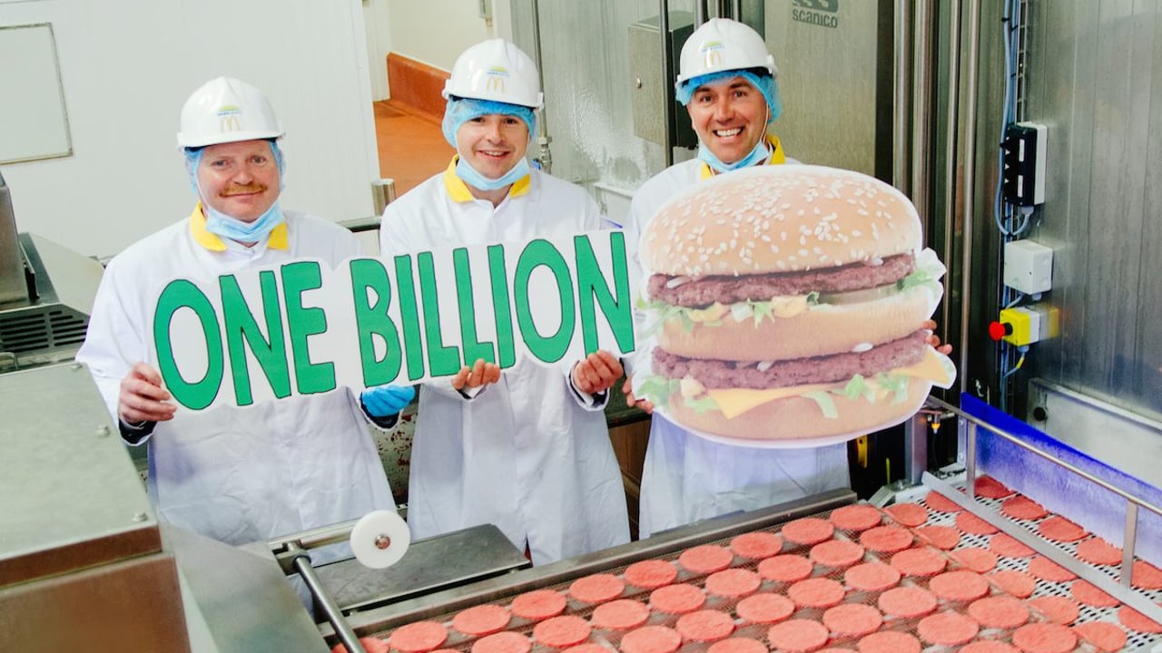 Dawn Meats produces billionth Irish beef burger for McDonald's