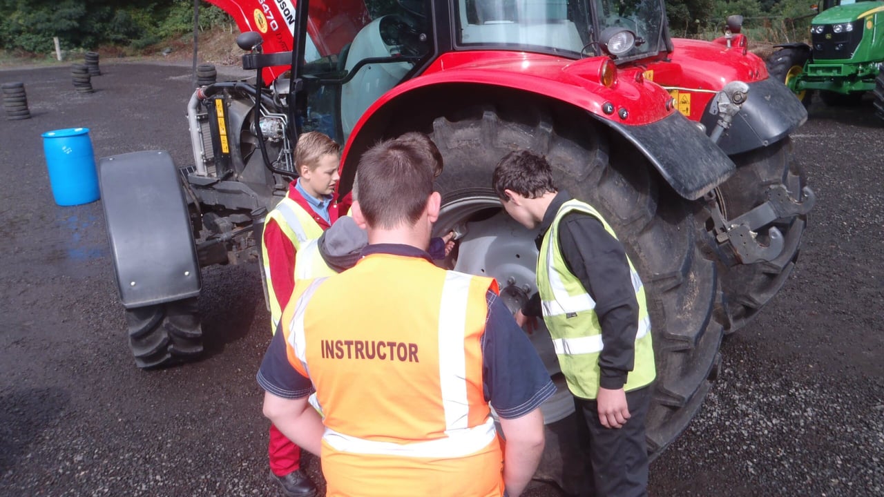 Under 16s in the North need a certificate to drive a tractor (courses now open)