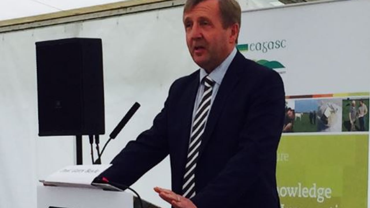 Minister Creed pledges support to beef farmers at Teagasc open day