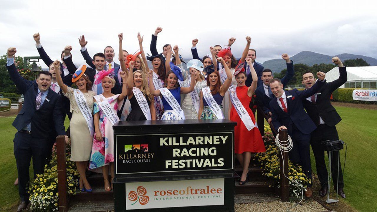 Meet three of the Rose of Tralee Escorts with road frontage