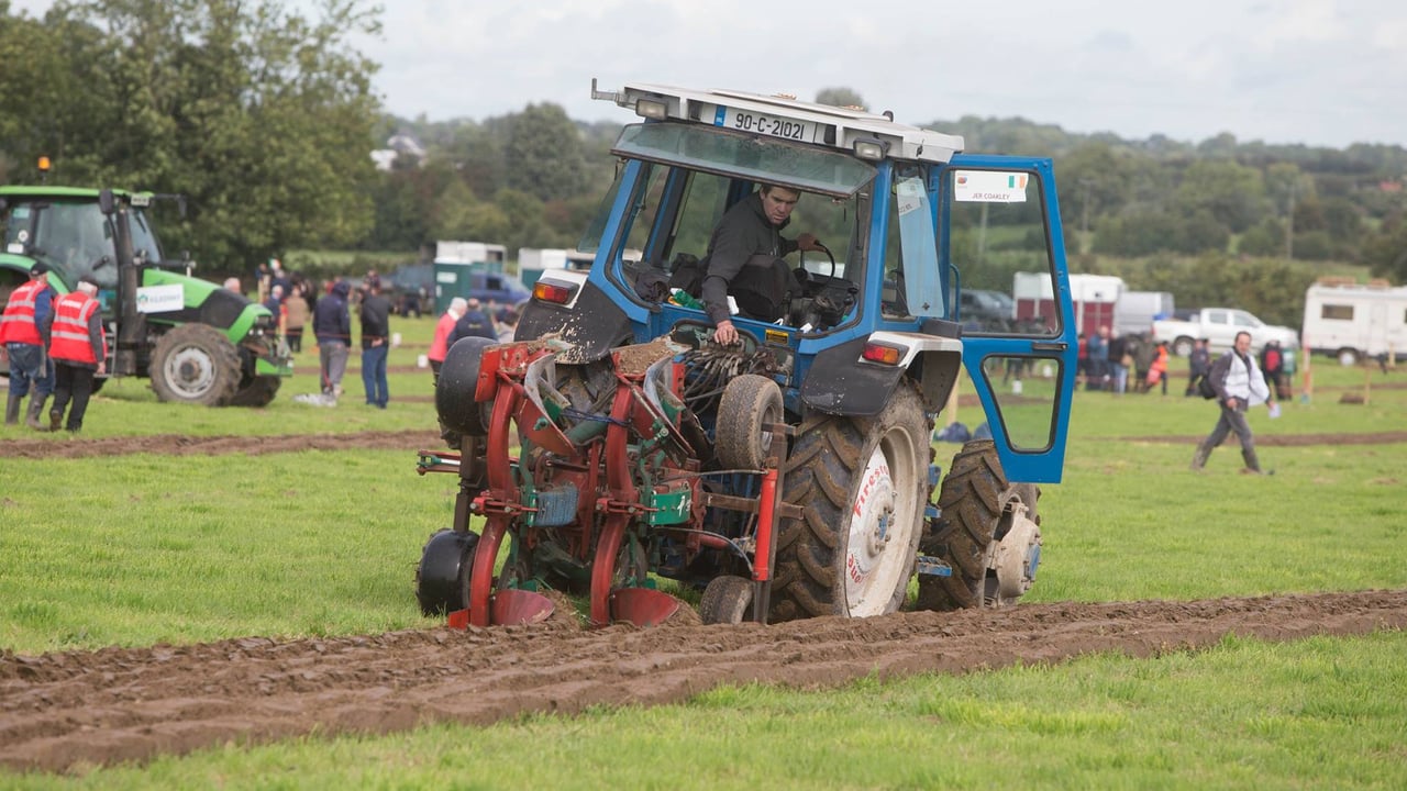 Jer Coakley in action at the European Reversible Ploughing Championships Source: Facebook 