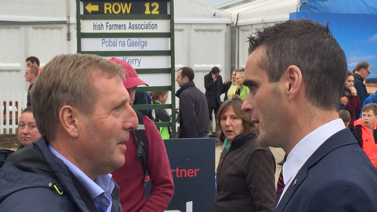 Minister Michael Creed with IFA President Joe Healy