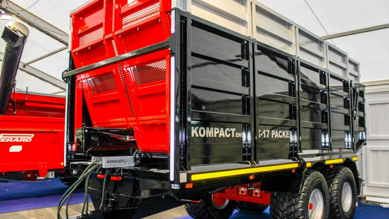 The K-17 is a new ejector-type trailer from Kompact Engineering