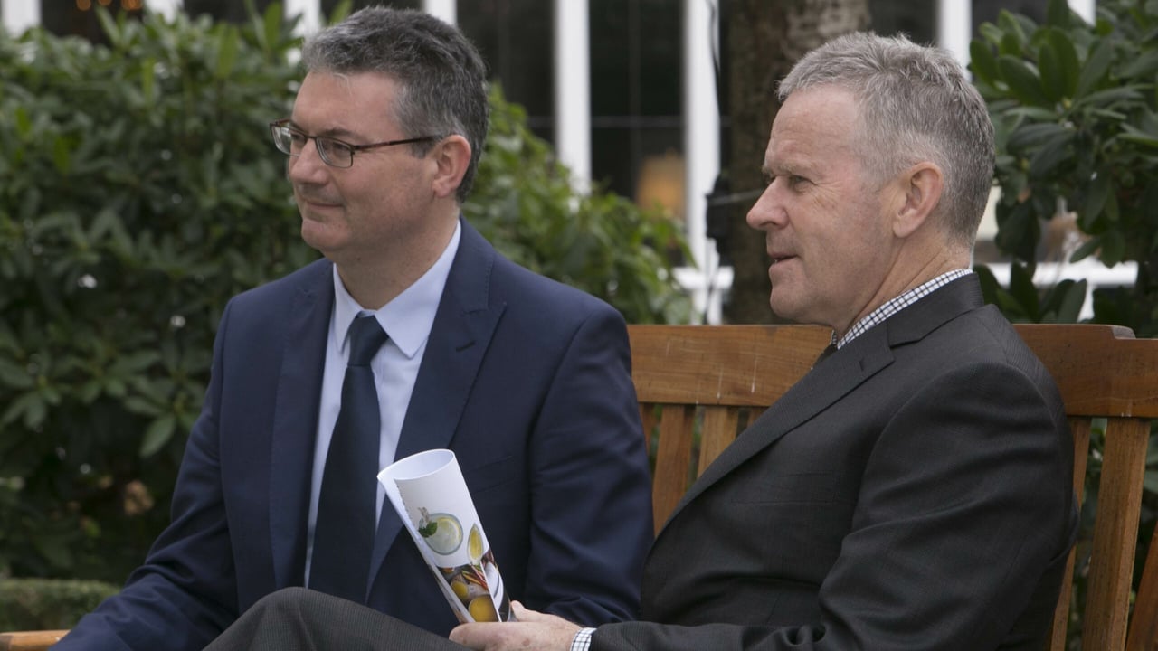 Edmond Scanlon and Stan McCarthy  of Kerry Group 