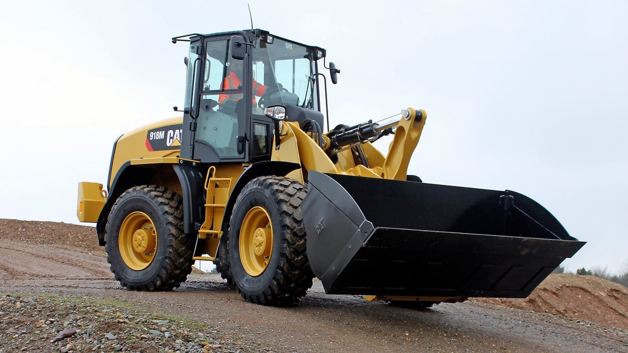 Caterpillar's 918M loading shovel