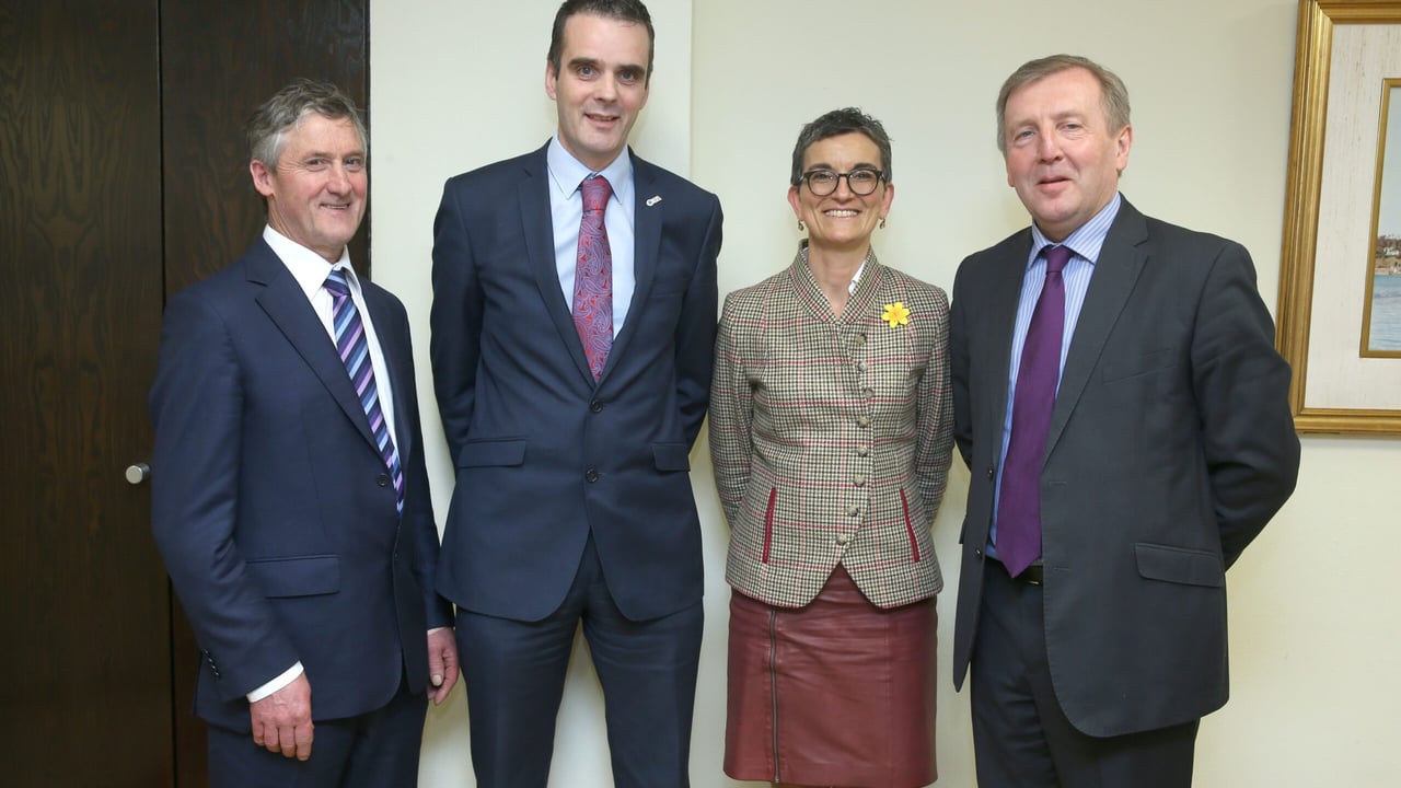 An IFA delegation met with Minister Creed to discuss 'Milkwise 2025'